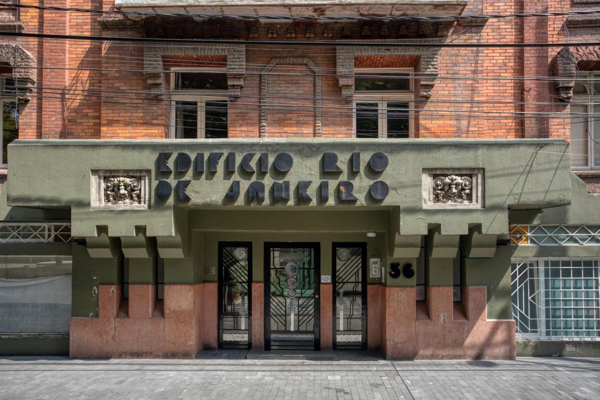Edificio Art Deco En Roma Norte Mexico by Eksteriør bilde